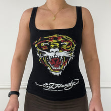 Load image into Gallery viewer, Ed Hardy Black lion cami
