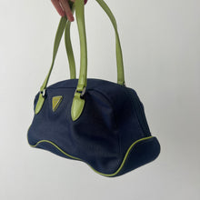 Load image into Gallery viewer, Vintage 00s blue green Guess handbag
