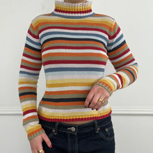 Load image into Gallery viewer, multi-coloured striped jumper
