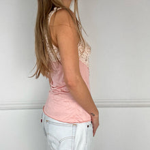 Load image into Gallery viewer, Pink silk floral cami

