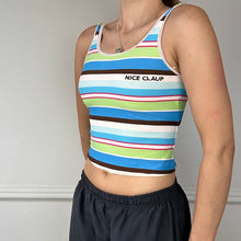 Load image into Gallery viewer, Retro Striped vest top
