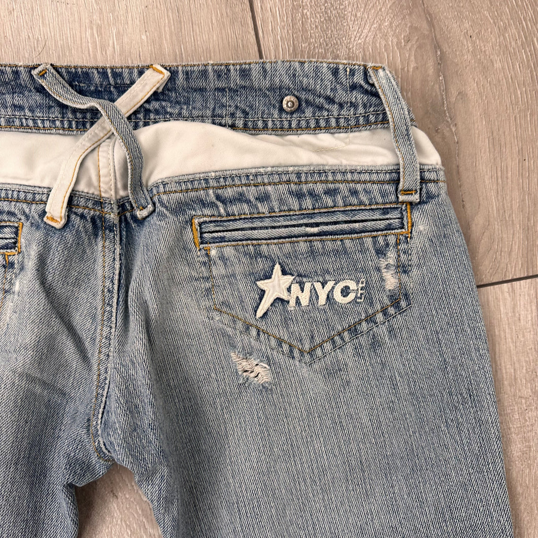 NYC Vintage Low Rise Denim Jeans