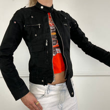 Load image into Gallery viewer, Black Biker Jacket
