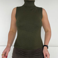 Load image into Gallery viewer, Green turtleneck top
