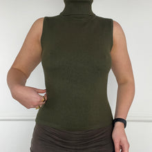 Load image into Gallery viewer, Green turtleneck top
