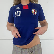 Load image into Gallery viewer, Navy Japan football top
