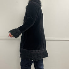 Load image into Gallery viewer, Black afghan coat
