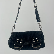 Load image into Gallery viewer, Vintage 90s Guess monogram black handbag
