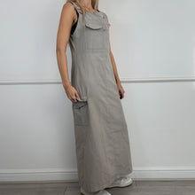 Load image into Gallery viewer, Grey Cargo Maxi Dress
