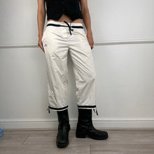 Load image into Gallery viewer, Vintage White Kappa 3 quarter length trousers
