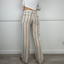 Load image into Gallery viewer, Linen stripe trousers
