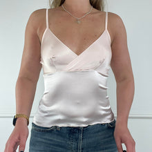 Load image into Gallery viewer, Pink satin cami
