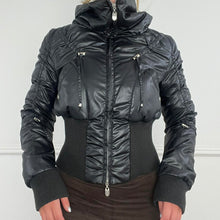 Load image into Gallery viewer, Black puffer jacket
