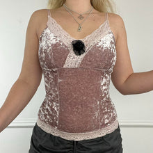 Load image into Gallery viewer, Pink velvet vest
