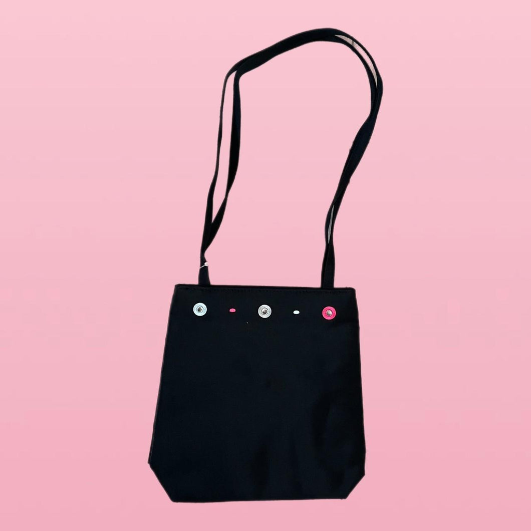 Black mini handbag