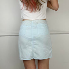 Load image into Gallery viewer, Baby blue mini skirt
