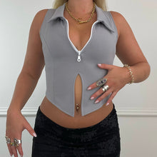 Load image into Gallery viewer, The Orla top in grey
